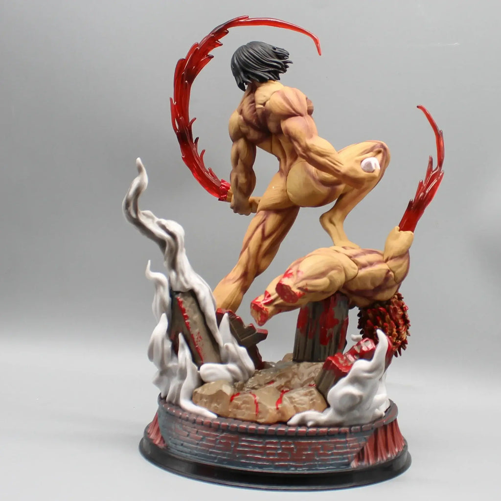 Eren Jaeger Figure: 29cm Attack on Titan Anime Statue