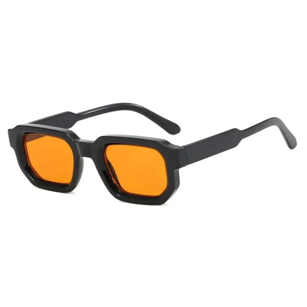 Men Vintage Rectangle Frame Sunglasses UV400