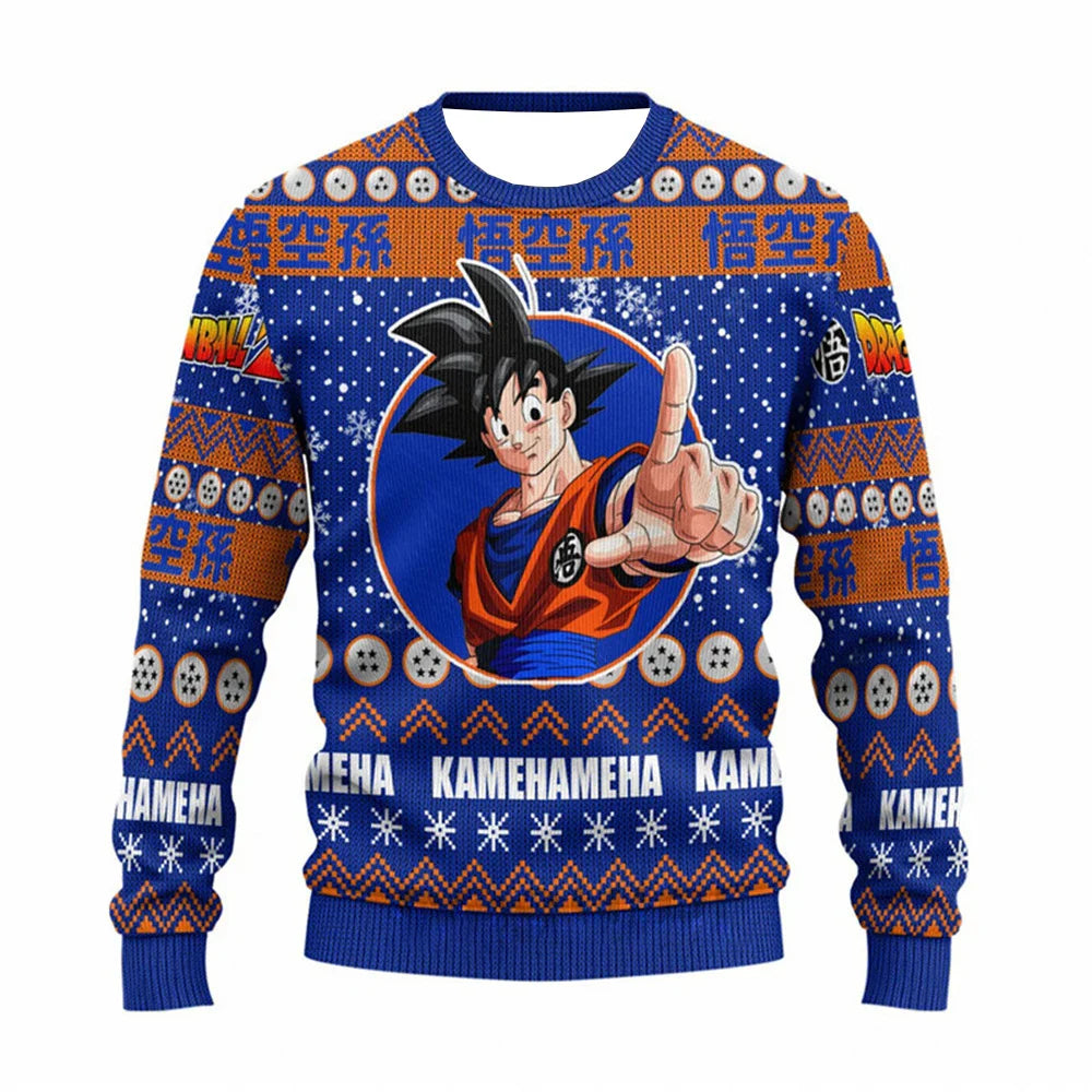 Dragon Ball Anime Sweater: Christmas Style Pullover Gift