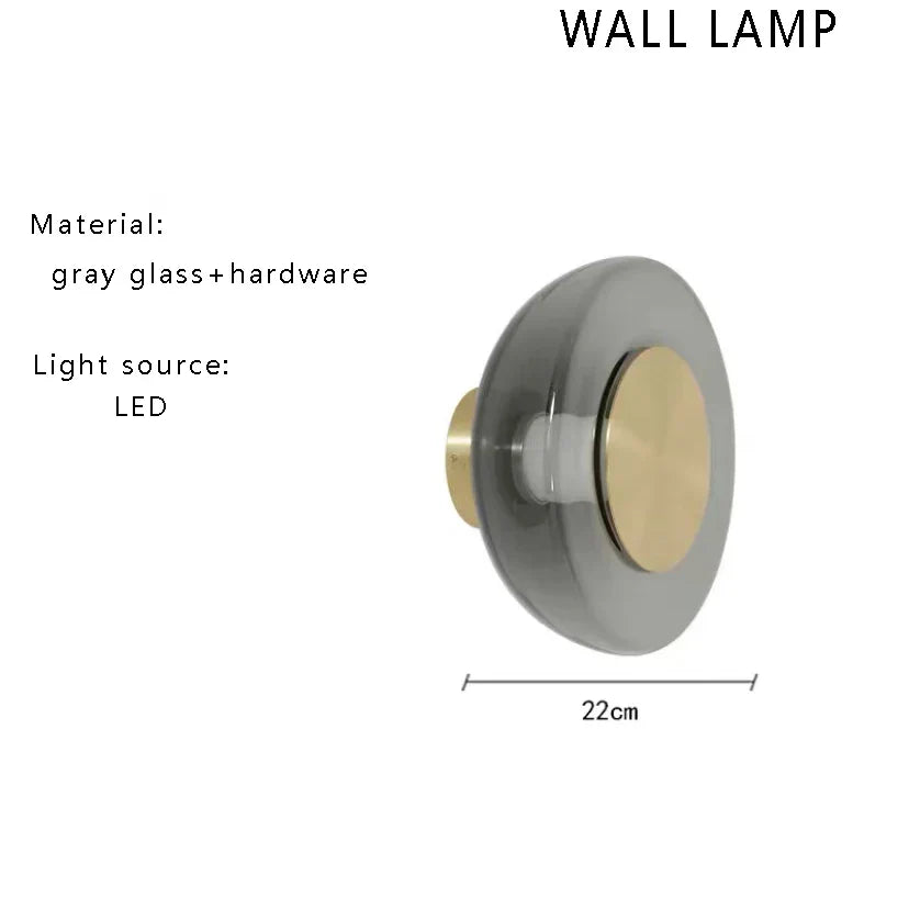 DecorBites™ Glass LED Floor Lamp Modern Luxury Home Decor Living Room Lighting