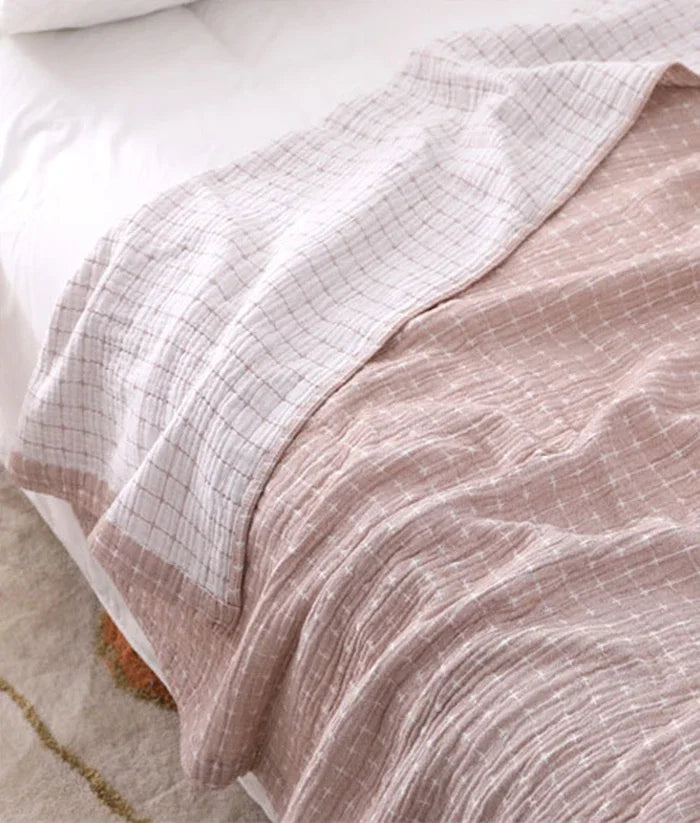 DecorBites™ Cotton Gauze Sofa Cover - Multifunctional Throw Blanket