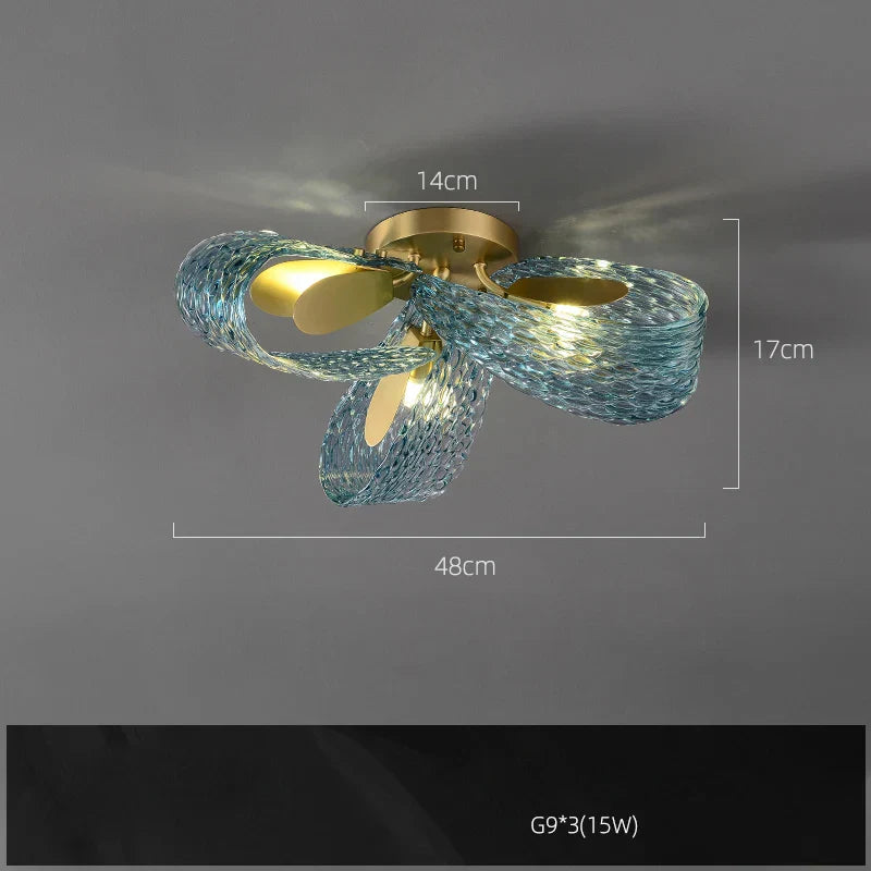 DecorBites™ G9 LED Copper Pendant Light for Foyer & Dining Room