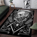 Skull Rug Gothic Interior Design Accessories