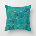 DecorBites™ Leaf Feather Cushion Covers Geometric Heart Print Pillowcase Home Decor