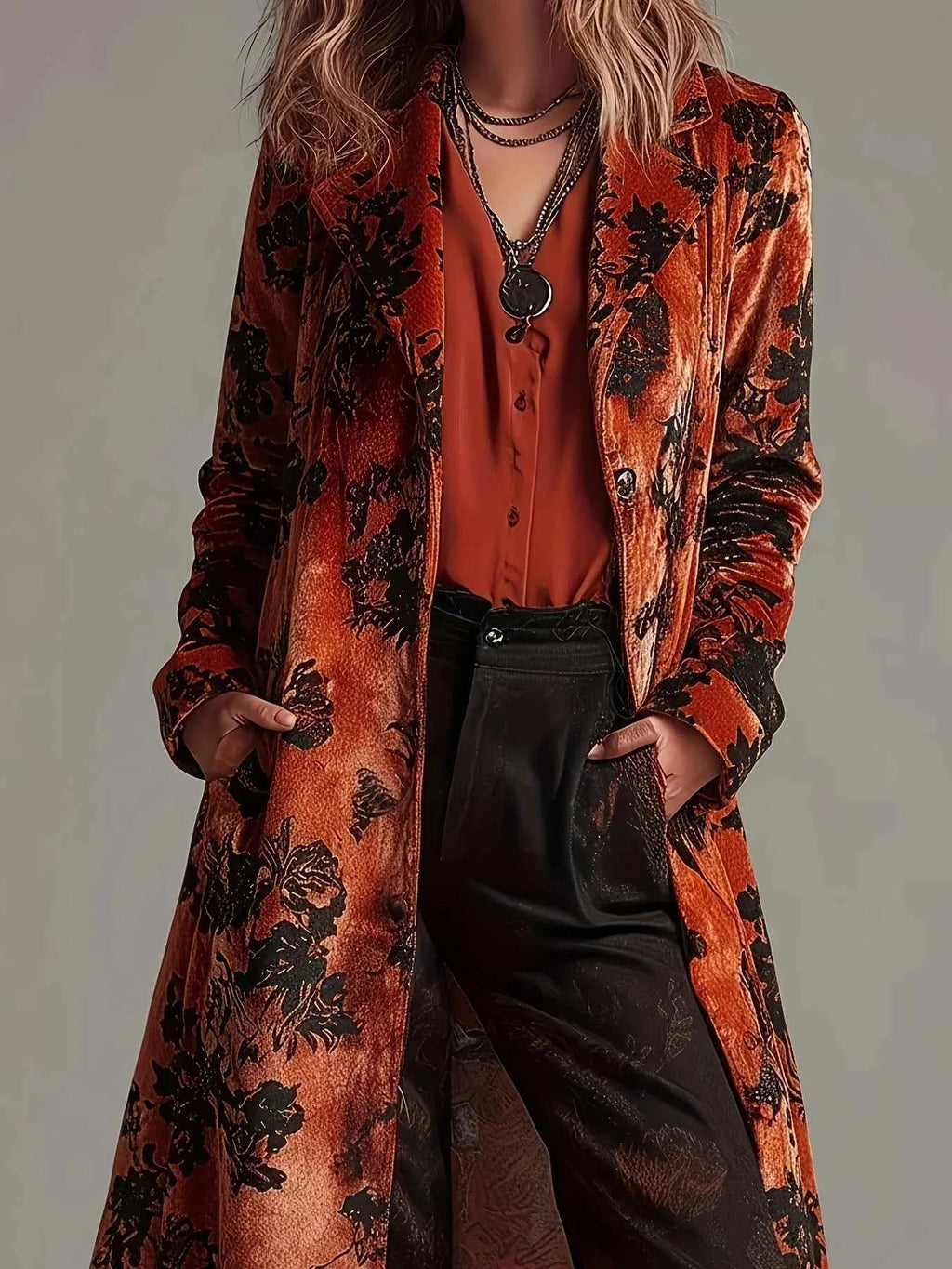 Women's Retro Suede Jacket