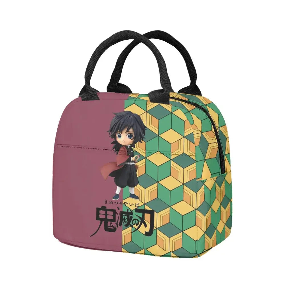 Demon Slayer Backpack Set: Tanjiro & Nezuko School Gear