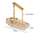 DecorBites™ Black Crystal Bead Ceiling Chandelier - Modern Classic for Living Room & Dining Table