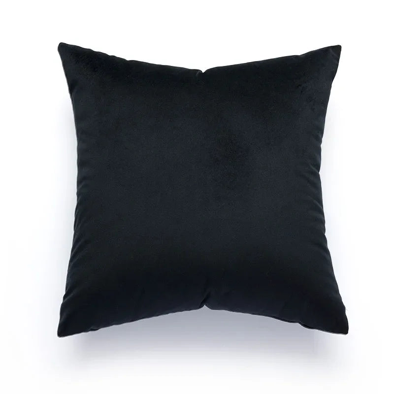 DecorBites™ Geometric Jacquard Cushion Cover 45*45 Modern Design Sense Pillowcase