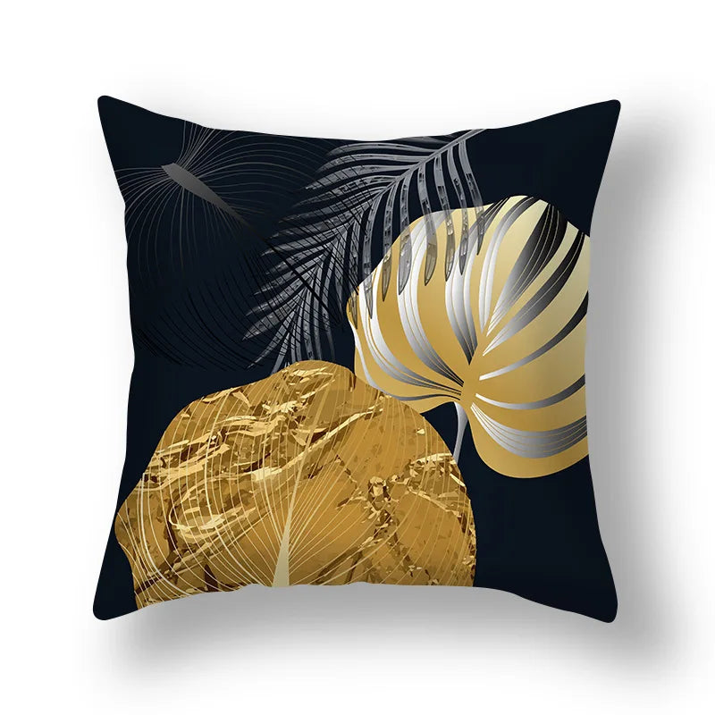 DecorBites™ Big Leaves Cushion Covers - Nordic Simple Decorative Pillows for Living Room