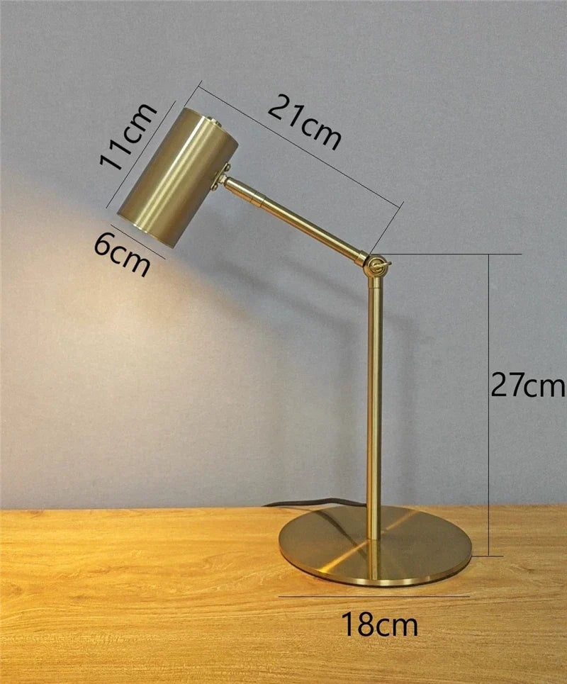 DecorBites™ Adjustable Angle LED Floor Lamp - Nordic Retro Modern Study Bedroom Lighting