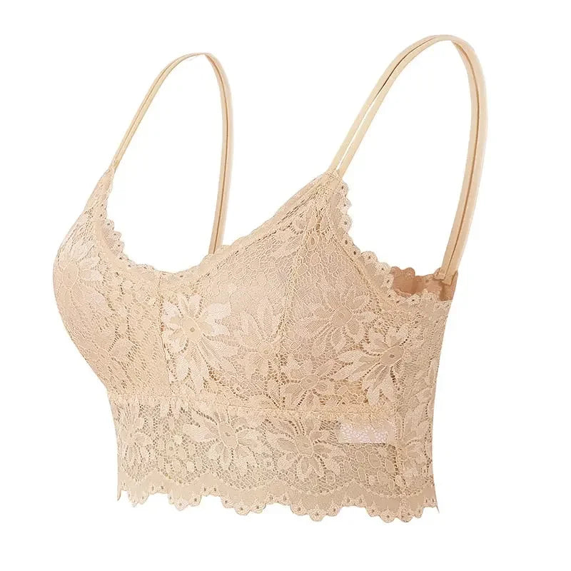 Comfortable Lace Wireless Lingerie Seamless Bra
