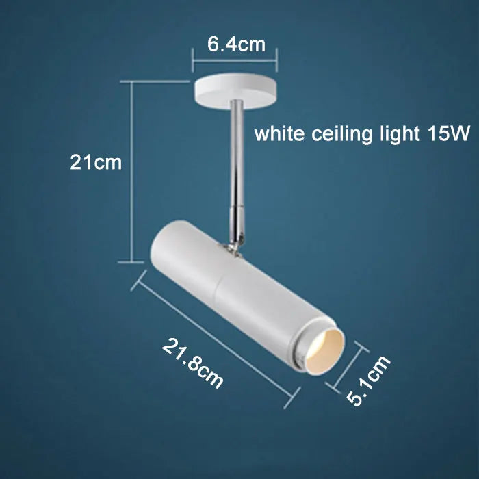 DecorBites™ Adjustable Focus LED Track Lights for Commercial Spaces