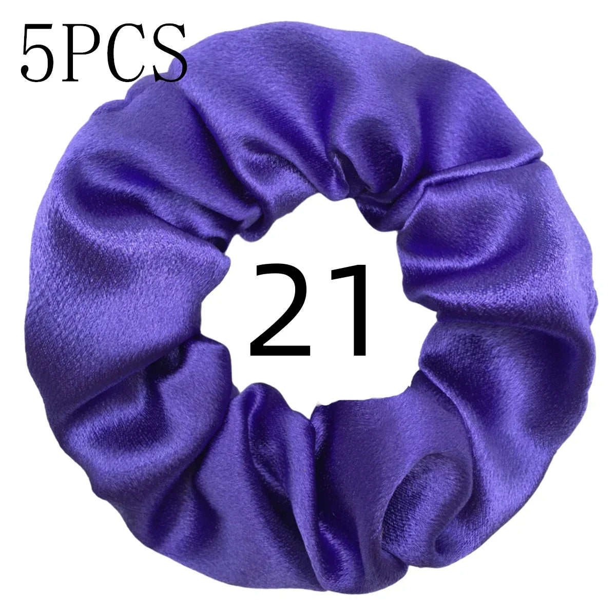 Women's Silky Satin Hair Scrunchies Set