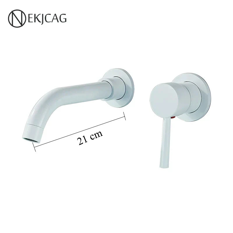 DecorBites™ Gold Basin Faucet: Single Handle, Hot & Cold Water, Matte Black Finish
