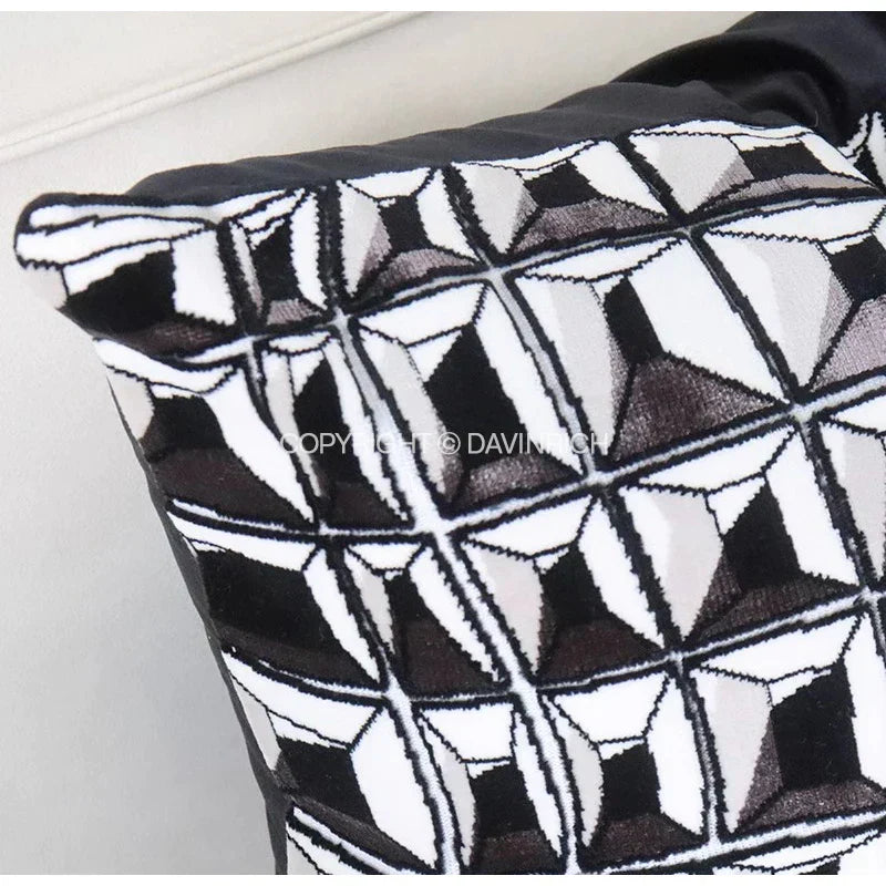 DecorBites™ French Cream Bubble Decorative Cushion Cover - Luxury Handmade Throw Pillow Case