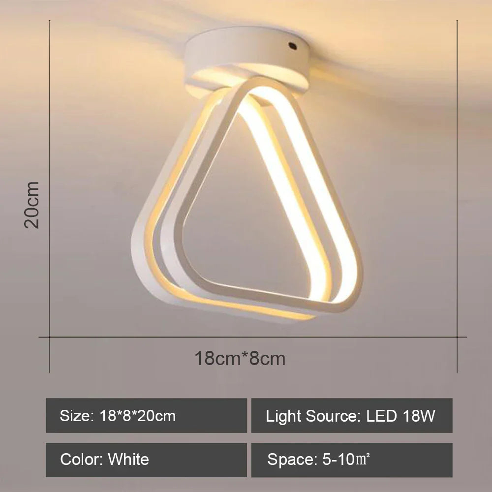 DecorBites™ LED Ceiling Light for Modern Living Room Bedroom Lighting