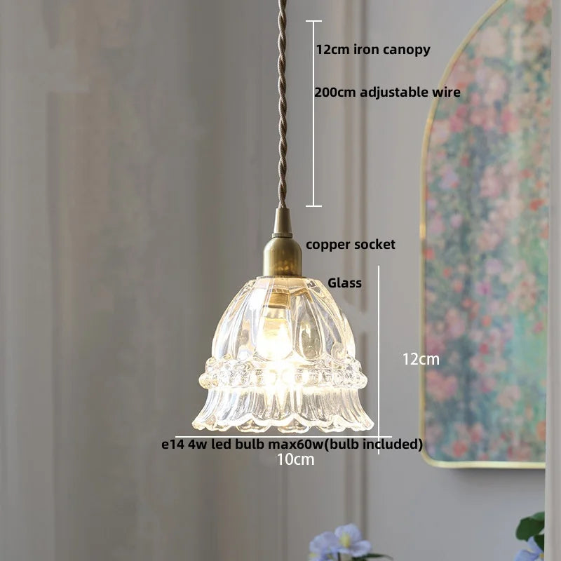 DecorBites™ Glass LED Pendant Light - Modern Nordic Design for Kitchen, Restaurant, Living Room