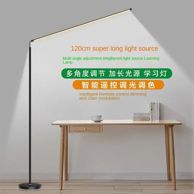 DecorBites™ LED Floor Lamp: Super Bright Minimalist Reading Fixture for Living Room and Bedroom