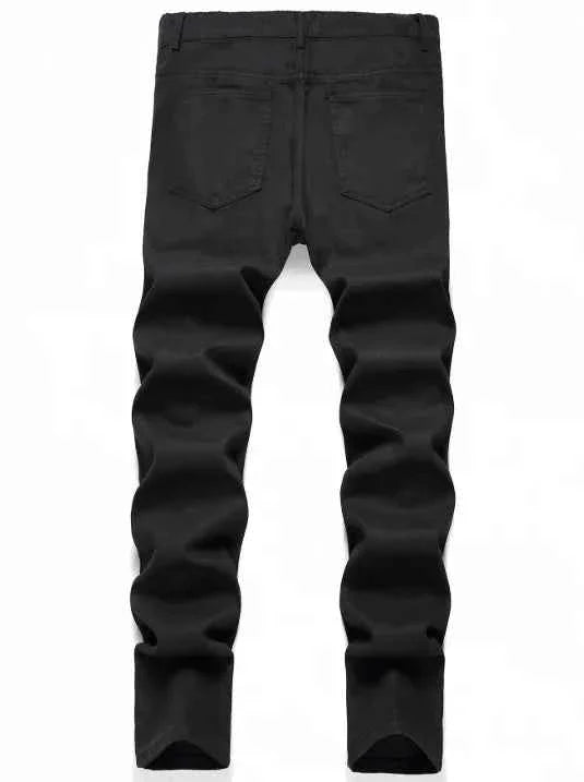 Men's Streetwear Paint Printed Pants