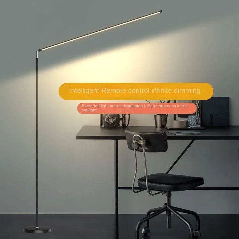 DecorBites™ LED Floor Lamp: Super Bright Minimalist Reading Fixture for Living Room and Bedroom