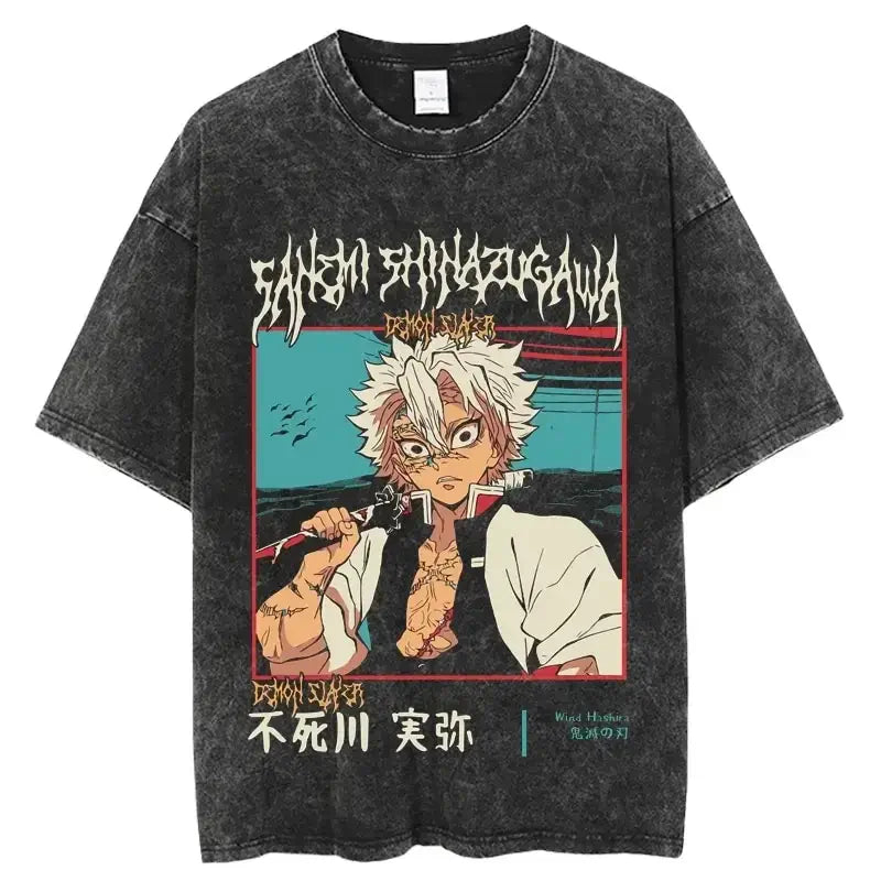 Demon Slayer Oversized Anime Hoodie, Unisex Cotton