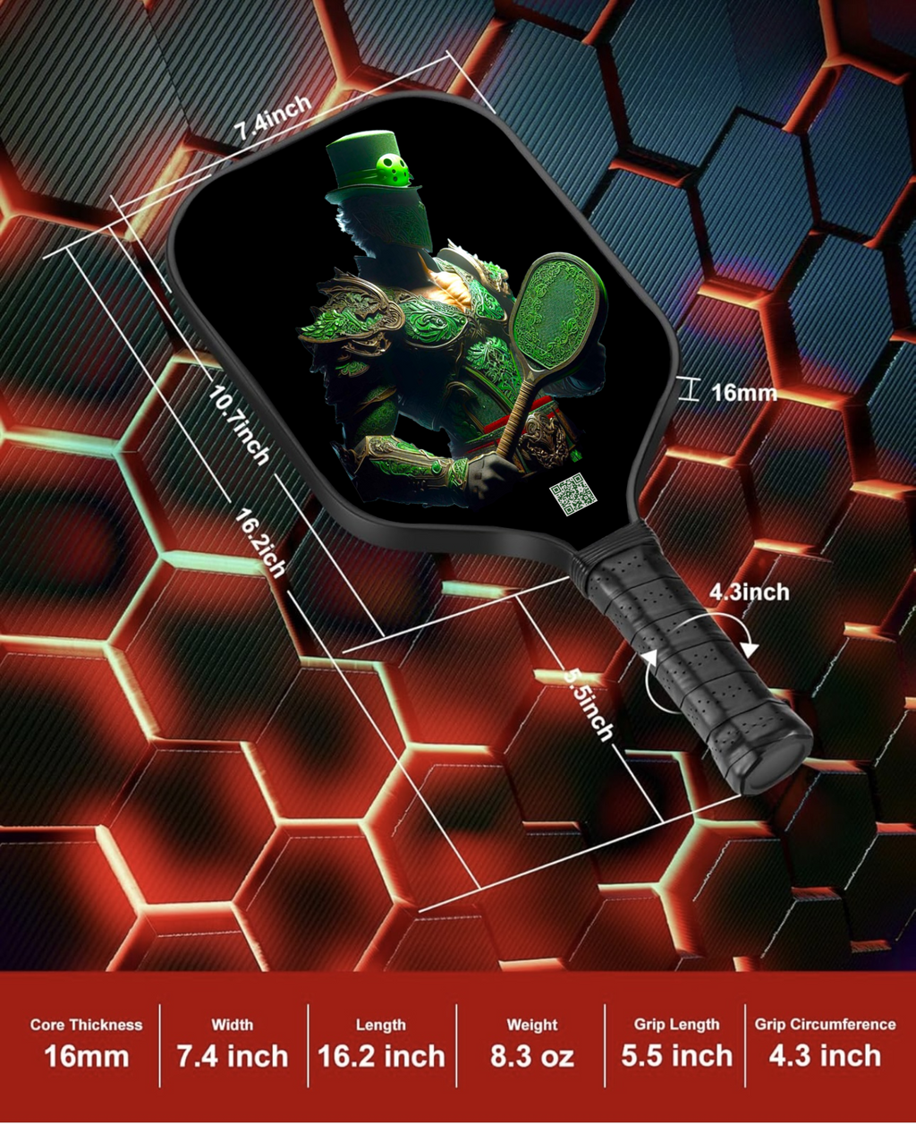 Cat Woman - Pickleball Paddle