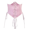 Fairy Pink Chiffon Corset Mini Dress