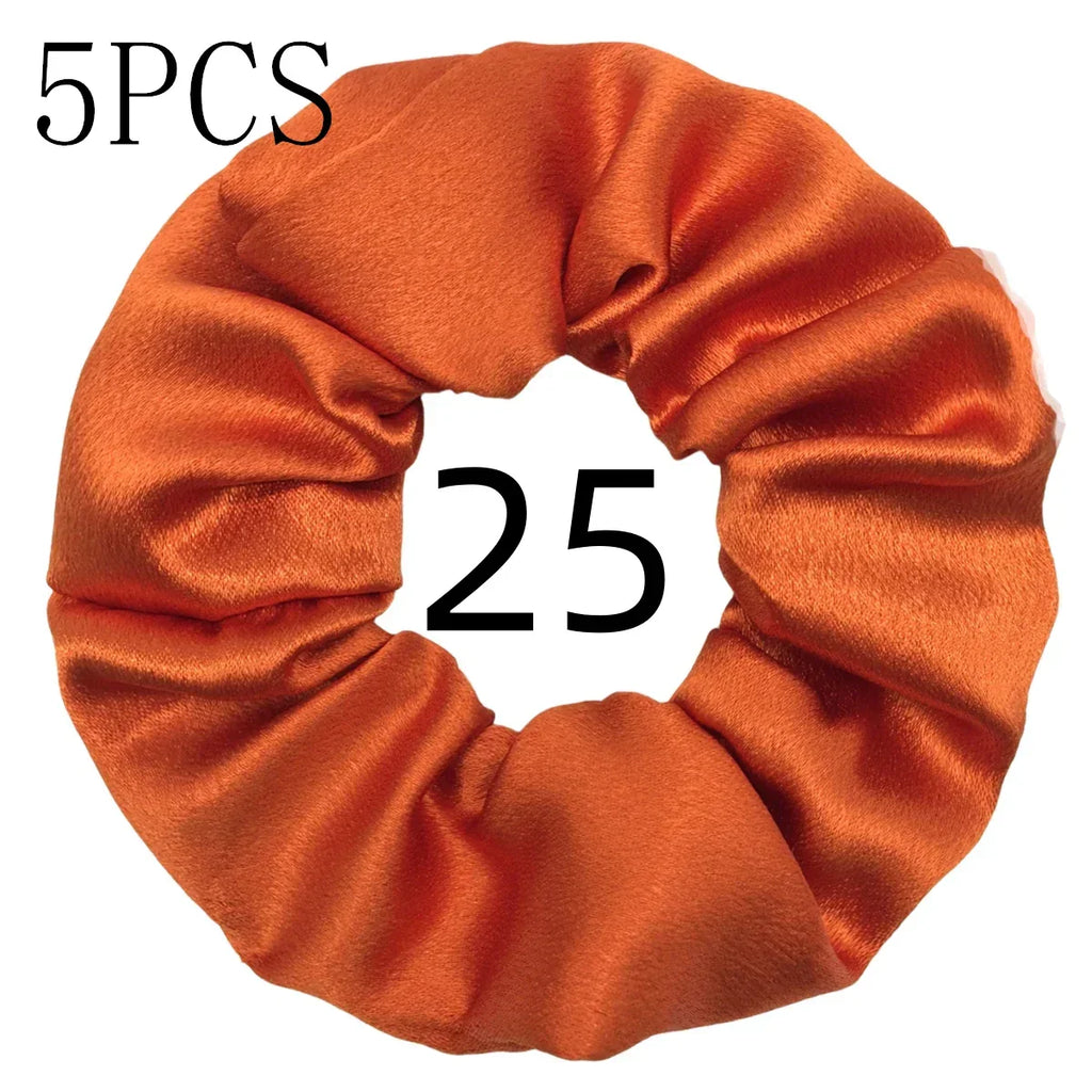Women's Silky Satin Hair Scrunchies Set