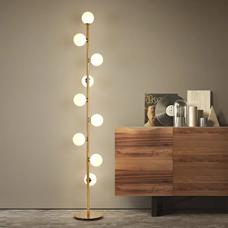 DecorBites™ LED Floor Lamps: Modern Standing Lights for Living Room and Bedroom