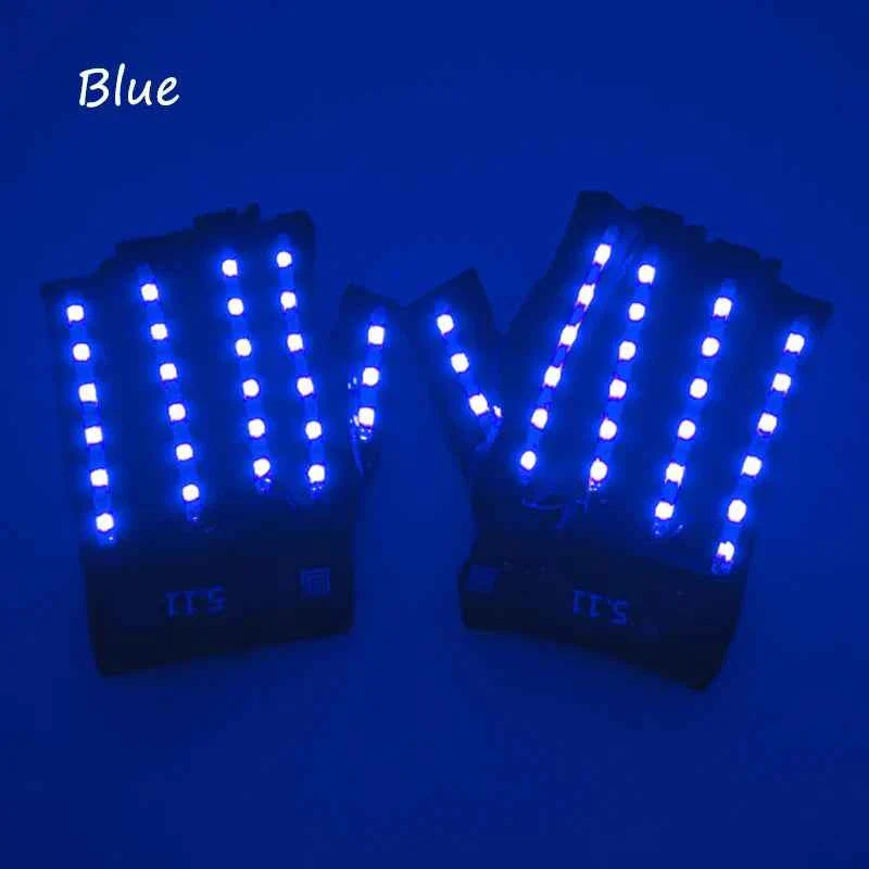 Cyberpunk Futuristic Luminous Rave Goggles LED glowing glasses Accessories