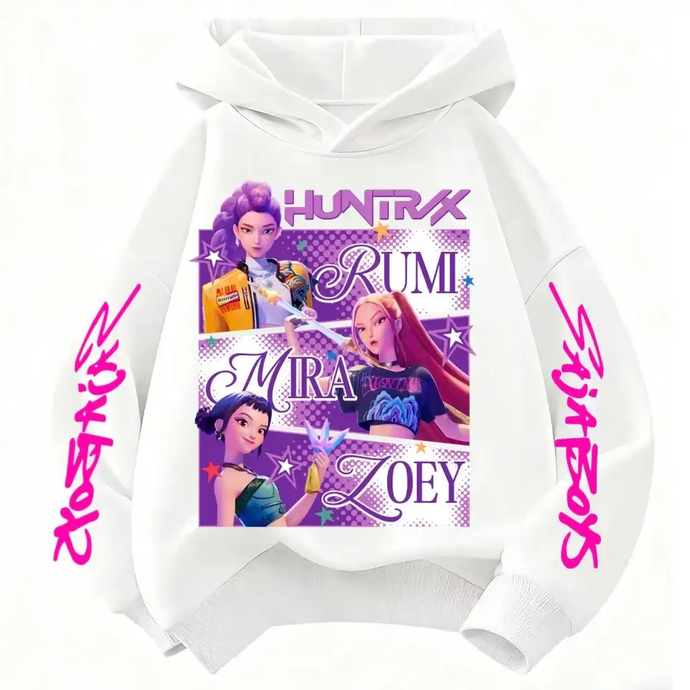 KPop Demon Hunters Hoodie: Kids Fashion Sweatshirt