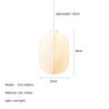 DecorBites™ Japanese Silk Pendant Lights for Wabi Sabi Nordic Chandeliers and Home Decoration