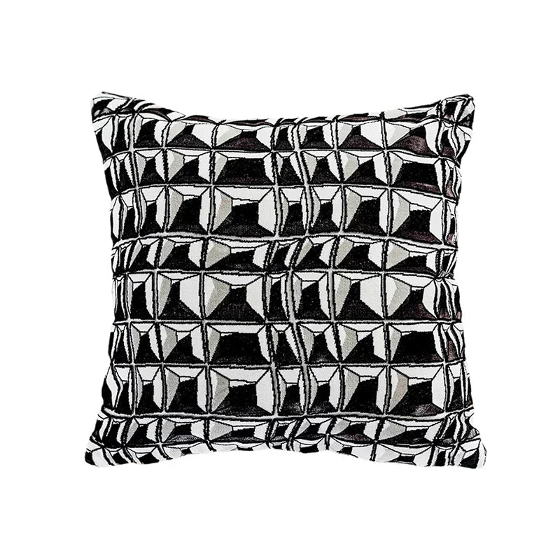 DecorBites™ French Cream Bubble Decorative Cushion Cover - Luxury Handmade Throw Pillow Case