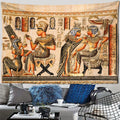 DecorBites™ Egyptian Pharaoh Tapestry Wall Hanging - Boho Hippie Home Decor
