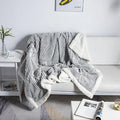 DecorBites™ Cozy Nordic Wool Throw Blanket: Soft & Stylish for Office, Sofa, or Shawl