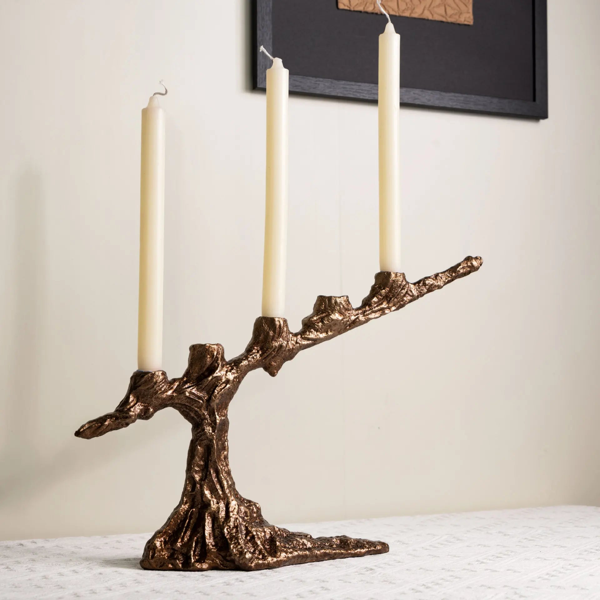 DecorBites™ Bamboo Candle Holder Wedding Decoration Centerpieces