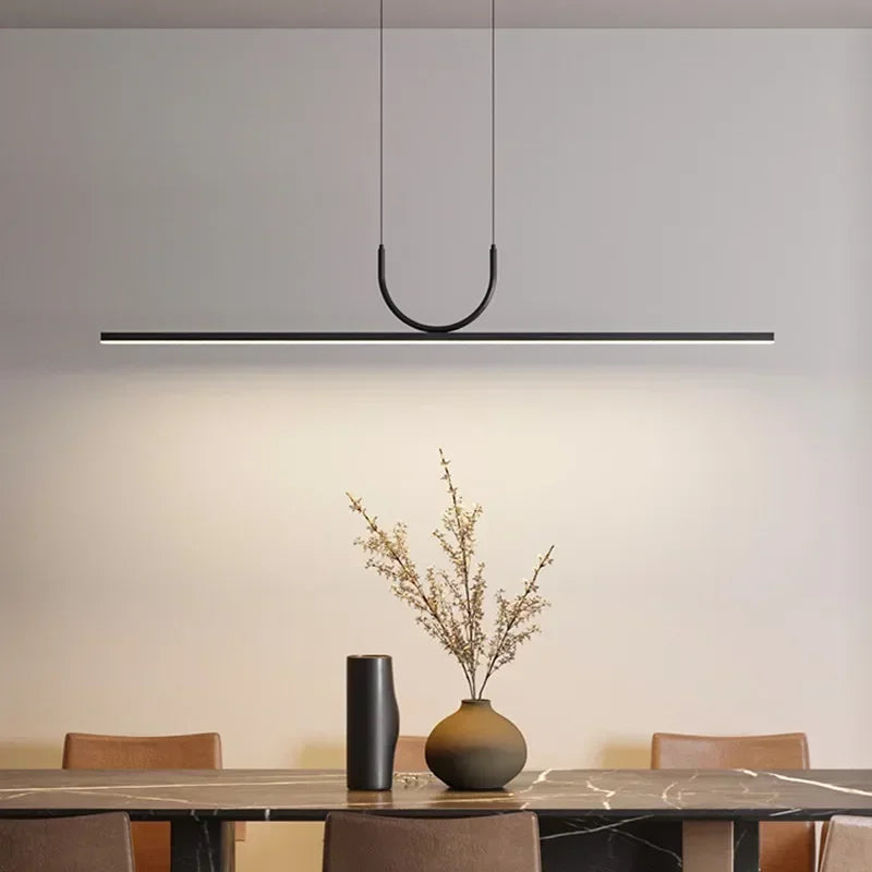 DecorBites™ LED Ceiling Chandelier for Dining Room - Modern Minimalist Pendant Lamp