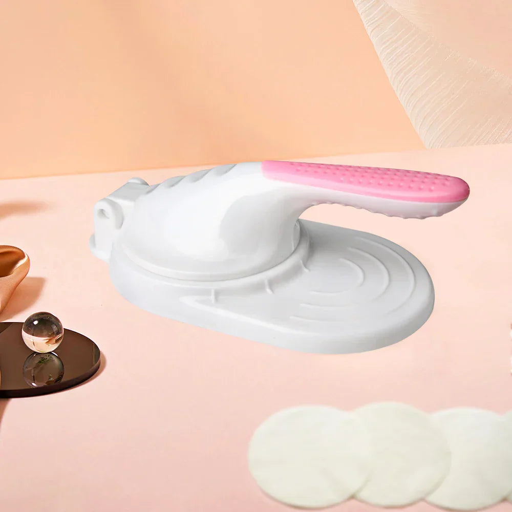 DecorBites™ Dumpling Skin Maker: Dough Press Tool for Homemade Wrappers