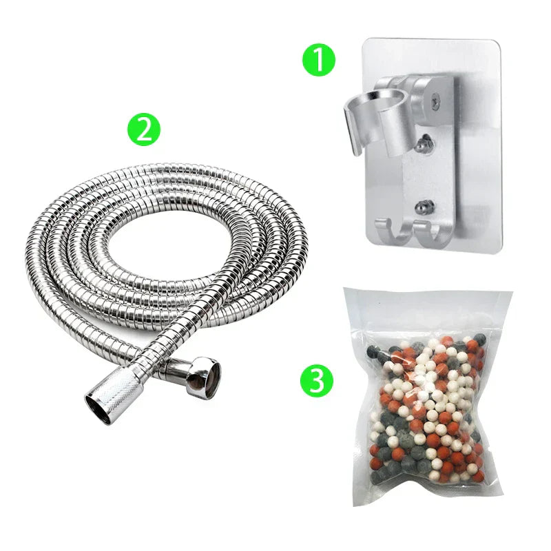DecorBites™ Adjustable Jetting Shower Head High Pressure Handheld SPA Shower Head