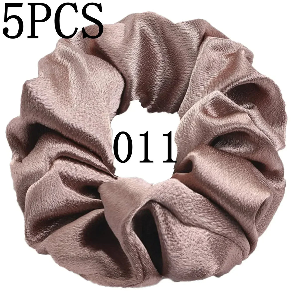 Women's Silky Satin Hair Scrunchies Set