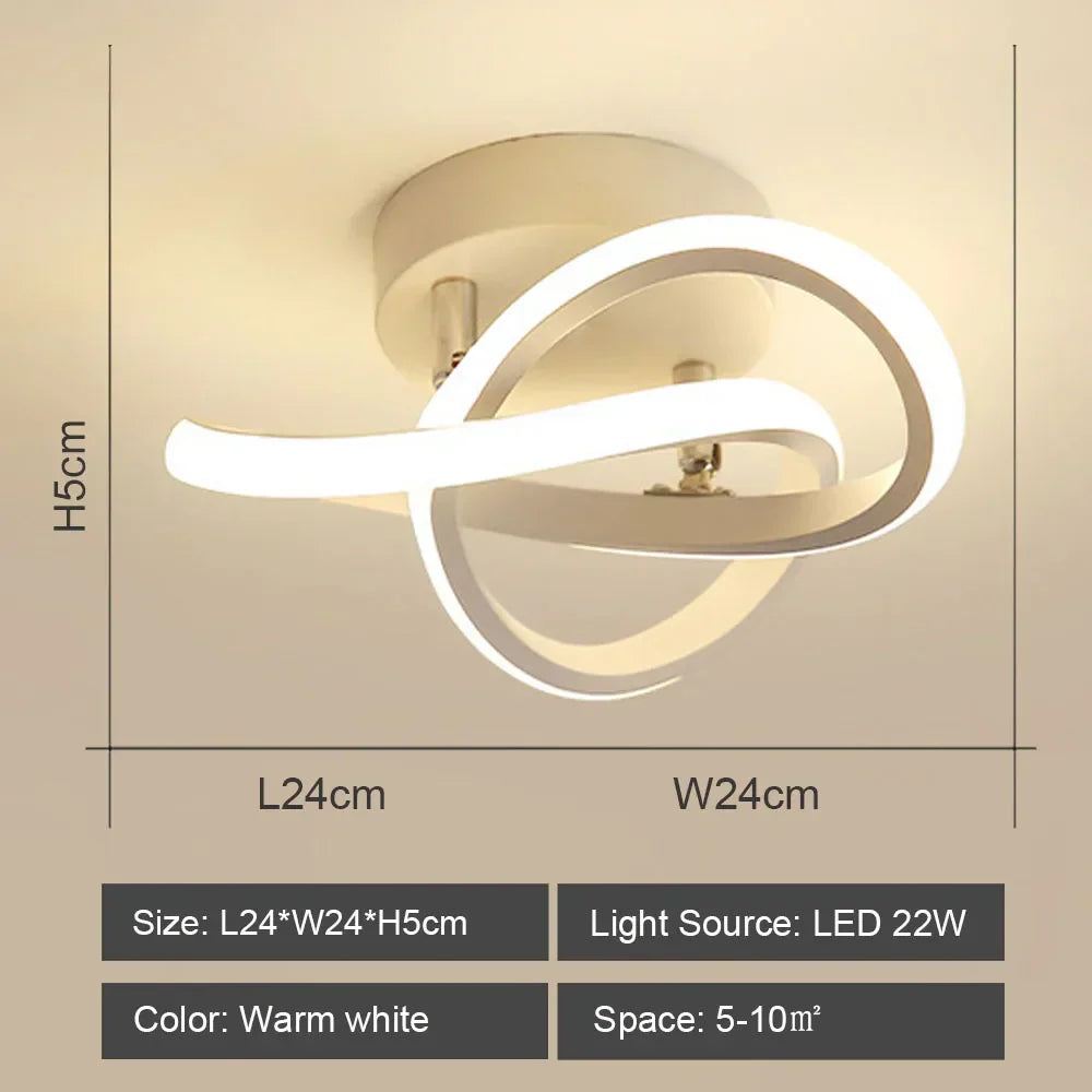DecorBites™ LED Ceiling Light for Modern Living Room Bedroom Lighting