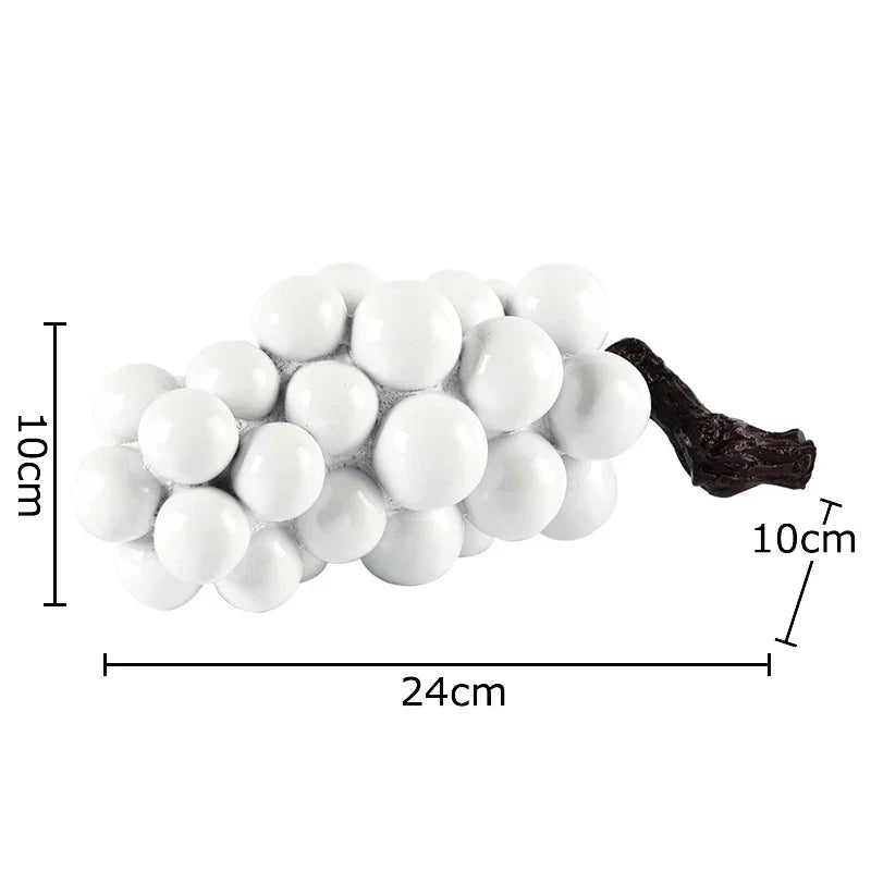 DecorBites™ Grape Skewer Crafts Fruits Statue Desk Ornament