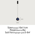 DecorBites™ Gold Metal Luster Pendant for Bedside & Kitchen Island - Minimalist LED Hanging Light