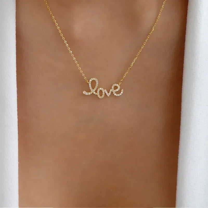 Boho Multi-Layer Crystal Pendant Necklaces