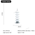 DecorBites™ Gourd Glass Floor Lamp: Nordic Design LED Night Light for Bedroom and Living Room