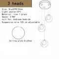 DecorBites™ LED Chandelier: Modern Lighting for Living, Dining, and Staircase Areas