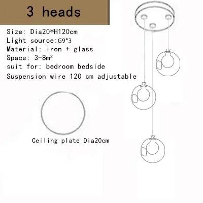 DecorBites™ LED Chandelier: Modern Lighting for Living, Dining, and Staircase Areas