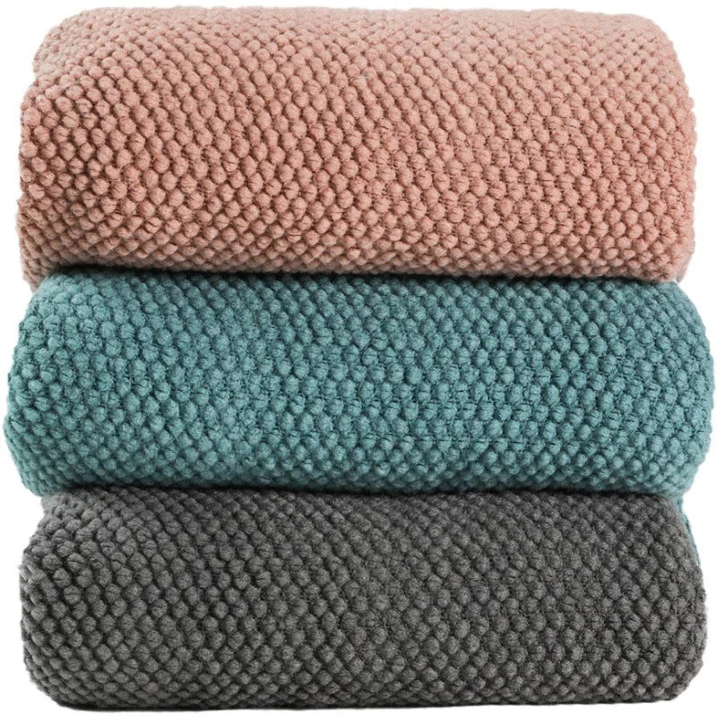 DecorBites™ Knitted Pineapple Grid Throw Blanket - Nordic Sofa Blanket for Home Decor