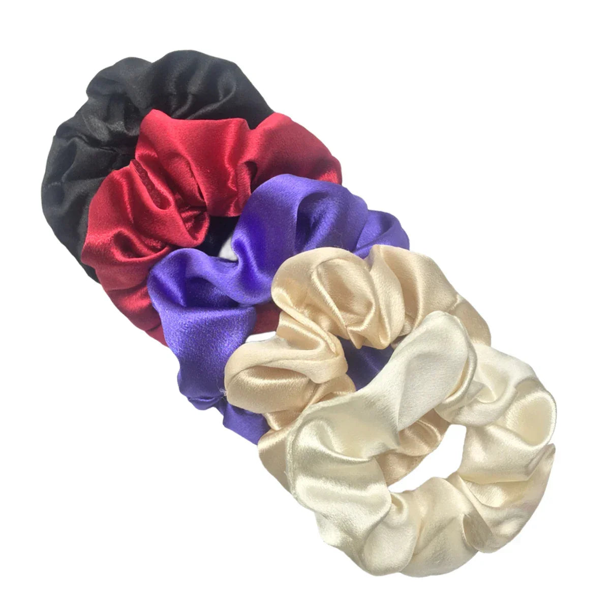 Women's Silky Satin Hair Scrunchies Set