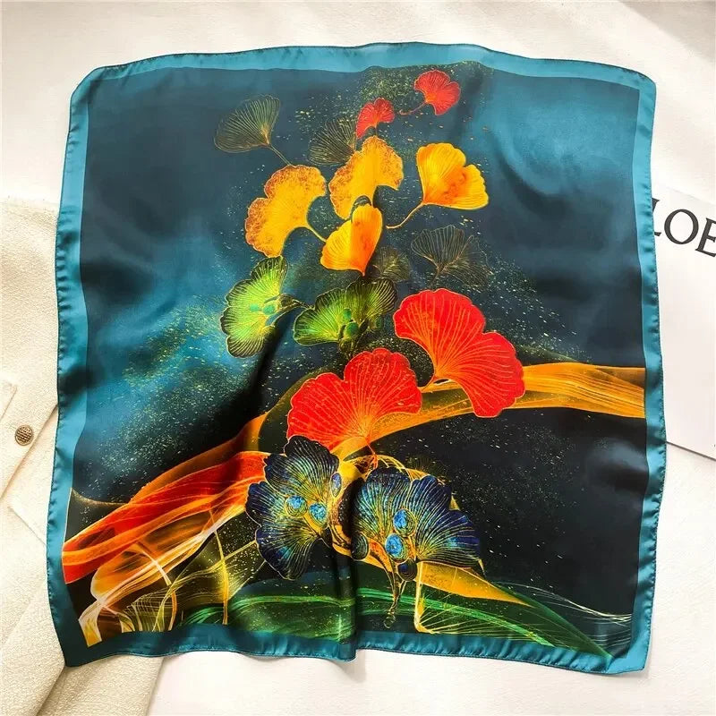 Juliette Designer Satin Scarf